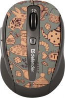 Оптическая светодиодная мышь Defender To-GO MS-585 Nano Wonderland
