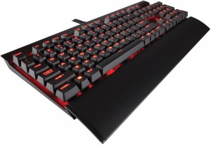 Клавиатура Corsair K70 LUX Red LED Cherry MX Red