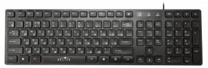 Клавиатура Oklick 556S Multimedia Slim Black
