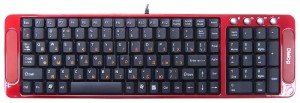 Клавиатура Dialog KK-03U Red USB