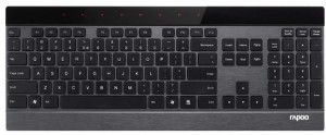 Клавиатура Rapoo Wireless Ultra-slim Touch Keyboard E9270P Black USB