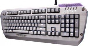 Клавиатура Tesoro Colada Saint Silver Brown USB