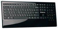 Клавиатура Defender Oscar 600 USB Black