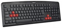 Клавиатура Defender Warhead GK-1100 PS/2 Black