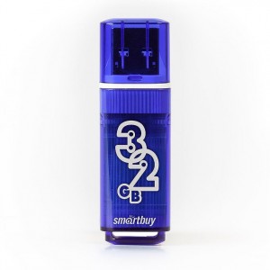 Флешка USB 3.0 SmartBuy Glossy 32GB Dark Blue