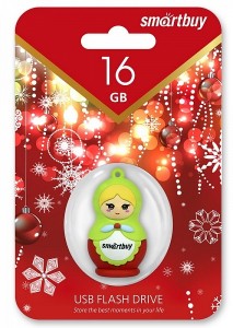 Флешка USB 2.0 SmartBuy Wild Series Matrioshka 16Gb