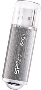 Флешка USB 2.0 Silicon Power Ultima II I-S 64Gb Silver