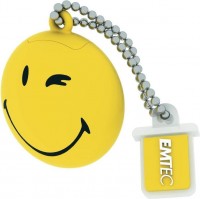 Флешка USB 2.0 Emtec Smiley TakeItEasy 8Gb Yellow
