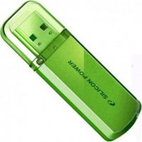 Флешка USB 2.0 Silicon Power Helios 101 64Gb Green