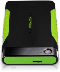 HDD Silicon Power Armor A15 2Tb SP020TBPHDA15S3K Black green