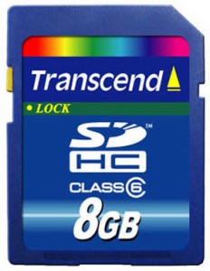 Карта памяти Transcend TS8GSDHC6
