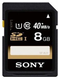Карта памяти Sony SF8UY
