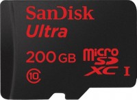 Карта памяти SanDisk Ultra microSDXC 200Gb Class 10 UHS-I + адаптер