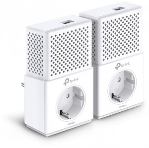 комплект адаптеров TP-LINK Powerline AV1000 TL-PA7010PKIT white