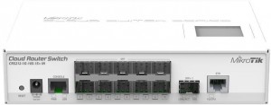 Маршрутизатор (роутер) Mikrotik CRS212-1G-10S-1S+IN