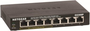 Коммутатор  NetGear GS308P