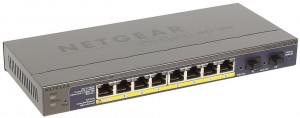 Коммутатор  NetGear GS110TP-200EUS