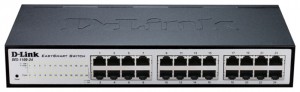 Коммутатор  D-Link DES-1100-24 L2 Smart 24x10/100BASE-TX