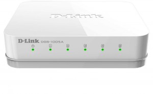 Коммутатор  D-Link DGS-1005A/D1A