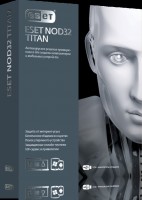 Антивирусы Eset NOD32 TITAN - на 1 год на 3 ПК и 1 мобильное устройство (NOD32-EST-NS(BOX2)11)