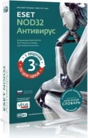 Антивирусы Eset NOD32 продление лицензии на 1 год на 3ПК (DRMCNOD32ENARNBOX311)