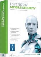Антивирусы Eset NOD32 Mobile Security 1 год 3 устройства (NOD32-ENM2-NS(BOX)-1-1)
