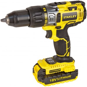 Дрель-шуруповерт Stanley STDC18LHBK-RU