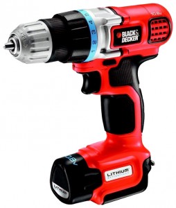 Дрель-шуруповерт Black and Decker EGBL108KB