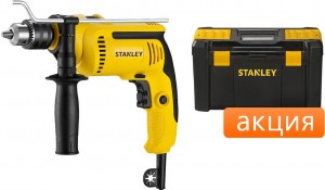 Дрель Stanley SDH700-RU + Ящик для инструментов STST1-75517