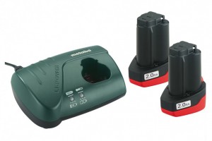 Зарядное устройство для электроинструмента Metabo Basic Set 685066000 + 2 аккумулятора
