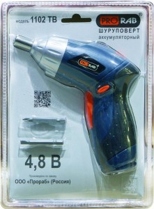 Электроотвертка Prorab 1102 TB