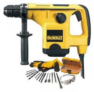 Перфоратор DeWALT D 25405 K с набором принадлежностей