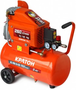 Поршневой масляный компрессор Кратон AC-260-24-DD