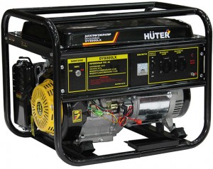 Бензиновый генератор Huter DY8000LX