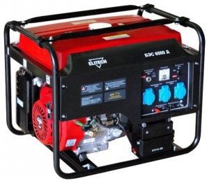 Бензиновый генератор Elitech БЭС 6500 Д