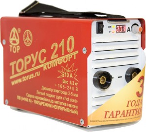 Сварочный инвертор Торус 210 Комфорт
