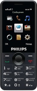 Мобильный телефон Philips Xenium E168 Black