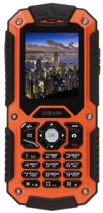 Мобильный телефон DEXP Larus P4 Black orange
