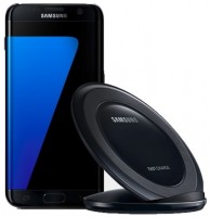 Мобильный телефон Samsung Galaxy S7 SM-G930F 32Gb Black + беспроводное зарядное устройство EP-NG930
