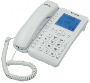 Проводной телефон Ritmix RT-490 White