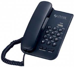 Проводной телефон Centek CT-7004 Black