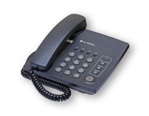 Проводной телефон LG LKA-200BK