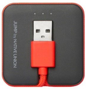 Внешний аккумулятор Native Union Jump Cable Coral