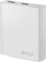 Внешний аккумулятор Hiper RP6500 White