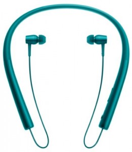 Стерео bluetooth-гарнитура Sony MDREX750BTLM Малахитово синие