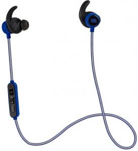 Стерео bluetooth-гарнитура JBL Reflect Mini BT Blue