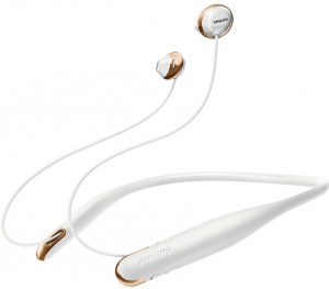 Стерео bluetooth-гарнитура Philips SHB4205WT/00