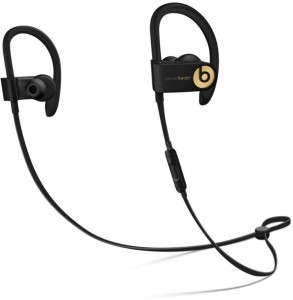 Стерео bluetooth-гарнитура Beats Powerbeats 3 MQFQ2ZE/A Black gold