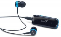Стерео bluetooth-гарнитура Genius HS-905BT Black blue