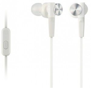 Проводная гарнитура Sony MDR-XB50AP White
